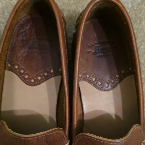 G.H. Bass‎ & Co. Men\'s Tan Leather Loafers main image 7